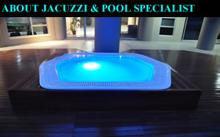 ABOUT JACUZZI AND POOL