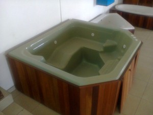 Jacuzzi Wooden Box